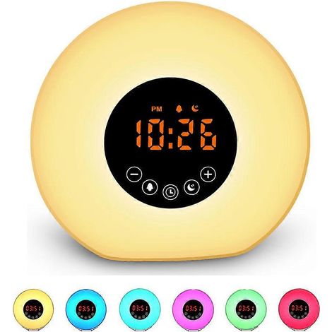 Réveil lumineux, Réveil lumineux, Radio-réveil du matin (1/5)