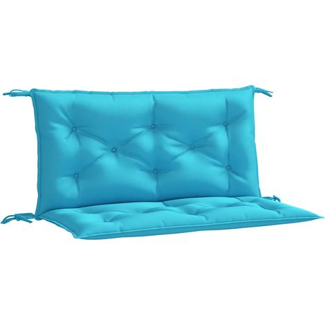 Maison Exclusive - Cuscini per Panca da Giardino 2 pz Turchese 100x50x7 cm Tessuto