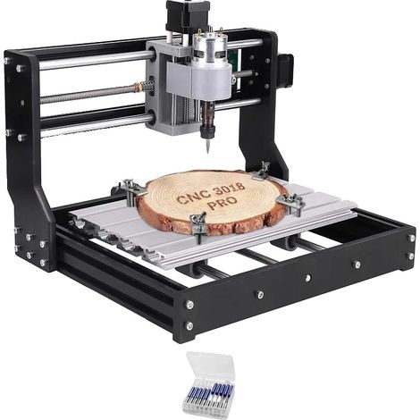 Funcionalidad de grabado CNC, fresadora y láser, diseño compacto, sin mando a distancia, sin láser (1/2)