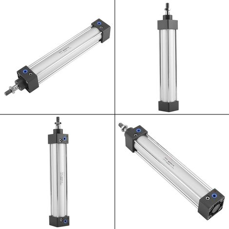Cylindre pneumatique à double effet, alésage 32 mm, course 200 mm, tige de piston filetée (1/5)