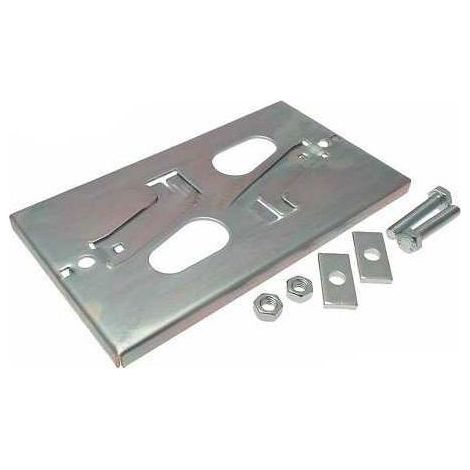 Plaque de base d'ancrage CAME 119RIY006 pour motoréducteur Bx Bxv (remplacement) (1/5)