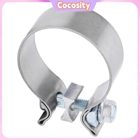 Connecteur de tuyau d'échappement en acier inoxydable, pince de Joint 66.5mm 2,62 pouces 18308506992 remplacement 3er 5er X3 X5 FA1 (1/4)