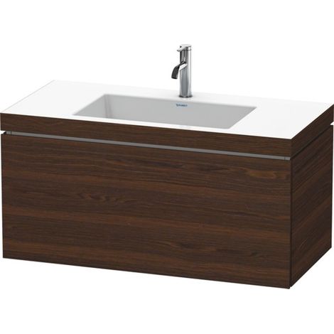 Duravit L-Cube meuble lavabo c-coller avec socle, suspendu au (1/3)