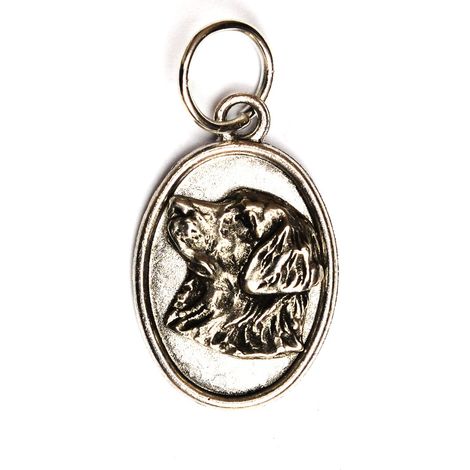 Golden Retriever I - collar para perros, colgante para mamás perrunas, joyería única de Art-Dog (1/5)