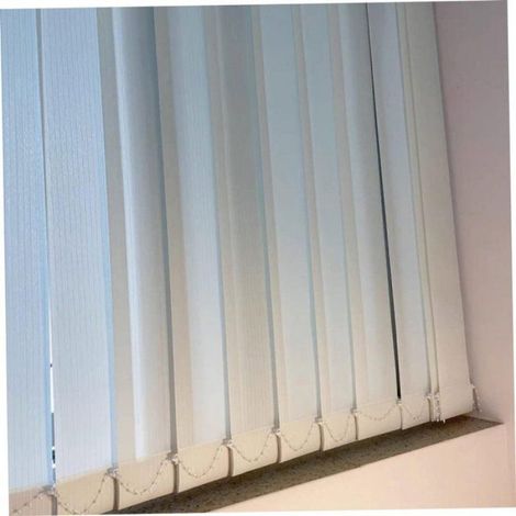 Poids pour stores verticaux,10 pièces,127 mm,plastique robuste,accessoire de remplacement,adapté pour salon,salle de bain et cuisine (1/4)