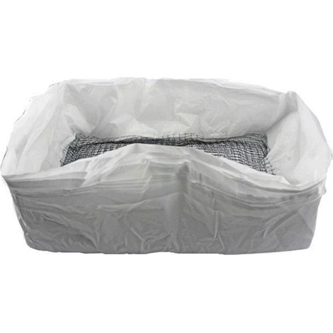 Filtre Pour Litière - 47 x 36 x 17 cm - En Plastique - Pour Chat - 10 Pièces (1/5)