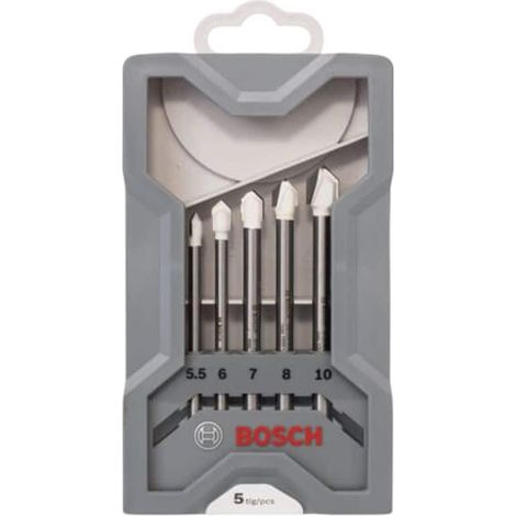 Bosch set CYL-9 Ceramic tile drill bit set 5.5 6 7 8 10 mm 5 pcs 2608587170