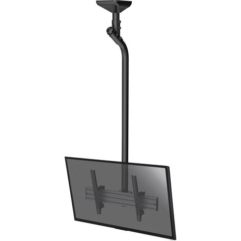 Support plafond inclinable pour 1 écran TV 43''-75'' - Hauteur 175cm