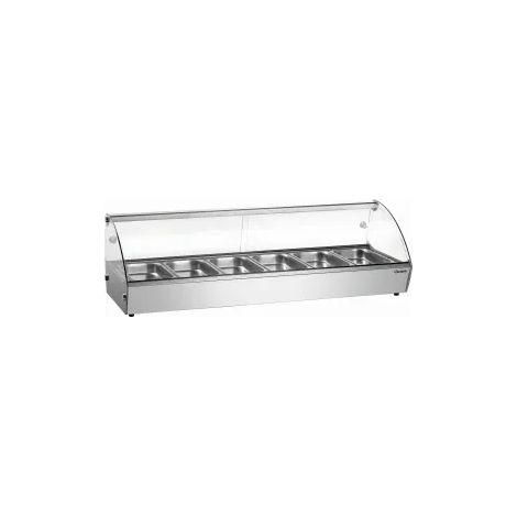 Vitrine chaude - 6 x GN 1/3 - Bartscher
