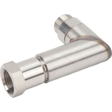Capteur Oxygène Rallonge 90° M18x1.5 Acier Haute Résistance Entretoise Extension O2 (1/5)