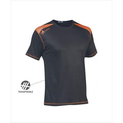 T-Shirt - 100% Polyester - Col Arrondi - Pour Marche Course Voyage Fitness - Unisexe Enfant - Taille 8-10 (1/3)