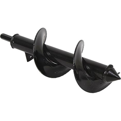 Jardin Foreuse, Tige hexagonale Acier Inoxydable Tariere Thermique, Creuser des Trous Cultiver en Profondeur, Outil de Plantation Pratique, pour Fleur Planter des Arbres Arbustes (Dia: 8cm L: 30cm)..