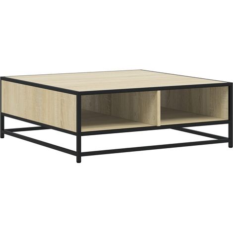 Maison Exclusive - Couchtisch Sonoma-Eiche 80x80x30 cm Holzwerkst