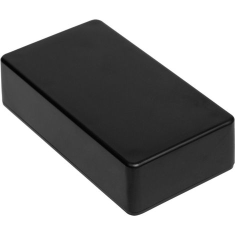 Boîtier RS PRO en ABS, 109 x 59.5 x 28mm, Noir IP54 ( Prix pour 1 ) (1/3)