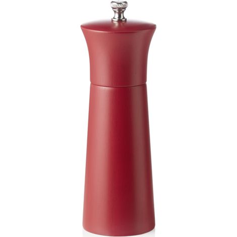 Poivrière en Bois rouge H 150 mm Ø 56 mm - Was Germany
