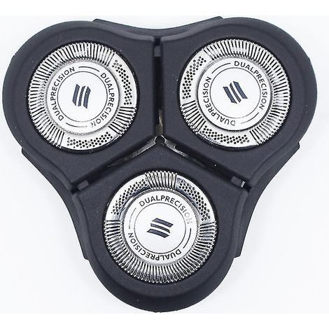 Têtes de rechange noires pour rasoir Philips PT860, PT720 et PT725 (pour hommes). (1/5)