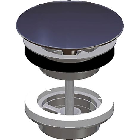 Válvula de desagüe LAUFEN, con tapa de válvula, apta para lavabo