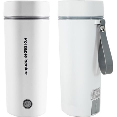 Bouilloire portable, petite bouilloire électrique de voyage, bouilloire à eau chaude, acier inoxydable, 350 ml (1/5)