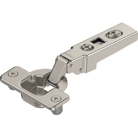 BLUM CLIP Standardscharnier 100°, gerade mit Feder, Einpressen