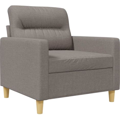 Fauteuil relax Fauteuil Taupe 60 cm Tissu (1/5)