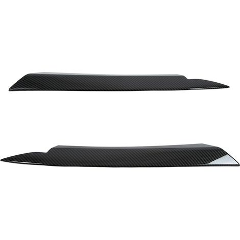 Paar ABS-Autoleuchten, Positionsleuchten, Scheinwerfer und Gummitüllen, Aufkleber für B7 2010-2014, Carbon-Optik (1/5)