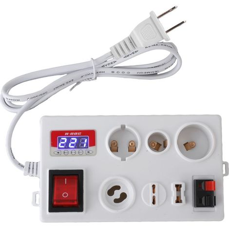 Testeur Led - Tension Courant Puissance 60-300 V 0-600 W - Compatible B22 E14 E27 GU10 G4 G5 G6 G8 G9 G10 G11 G12 - Boîtier Test Lampes - 1 Pièce (1/5)