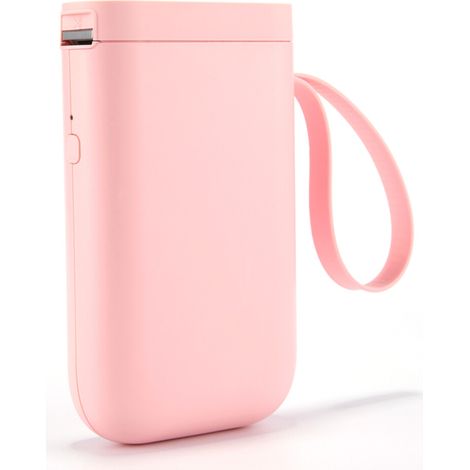 Imprimante d'étiquettes thermique portable Bluetooth mini pour smartphones, sans fil, batterie rechargeable, impression de polices et d'icônes réglables, impression ultra-nette.