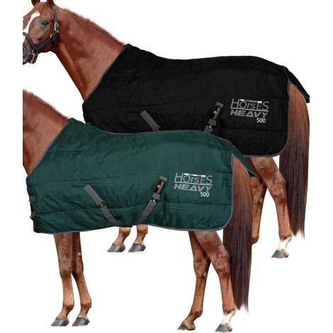 128 cm, Verde: Coperta da Box imbottita 500 g e tessuto esterno 1200 denari modello Heavy