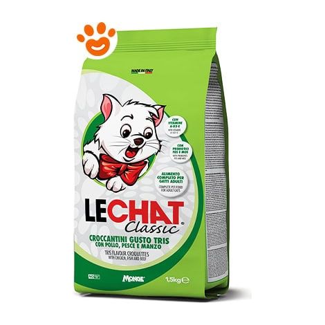 Monge Cat Lechat Classic Tris  - Monge Cat Lechat Classic Tris - Sacco Da 20 Kg