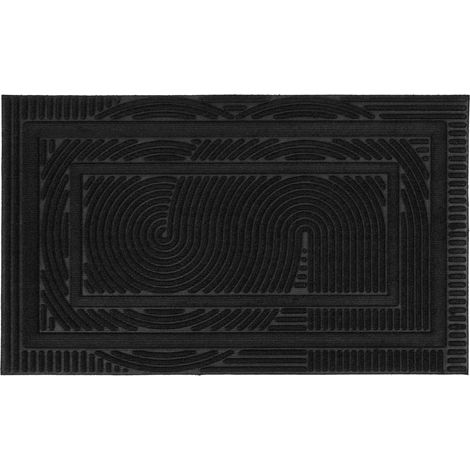Paillasson extérieur et intérieur - 40 x 60 cm Beige/Marron (1/4)