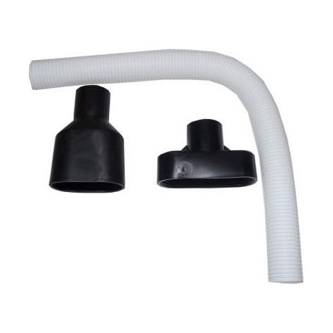 Nicoll – Kit trop plein horizontal pour vide sauce – Diamètre de tube 25 mm – Longueur de tube 330 mm – Manchons 30 x 70 mm et 30 x 50 mm (1/2)