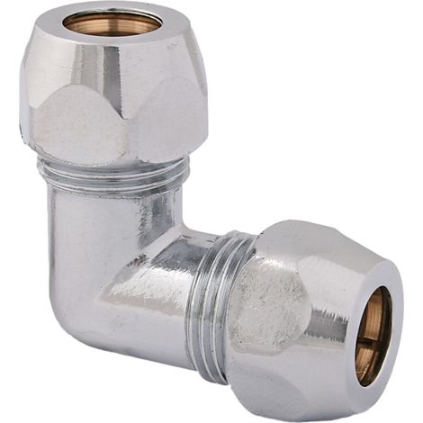 Schlösser Winkel Rohrverbindung 8mm verchromt