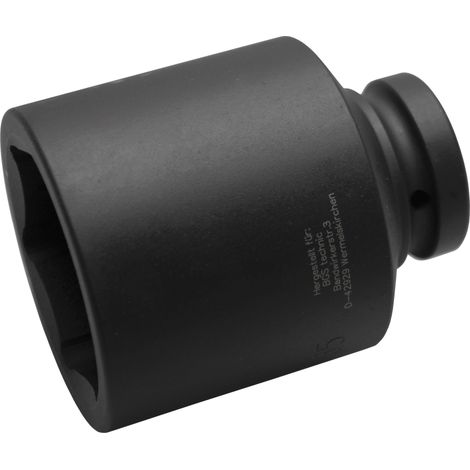 BGS  Vaso  de  impacto  hexagonal  profundo  cuadradillo  interior  25  mm  (1")  SW  65  mm  -  5500-65 (1/2)