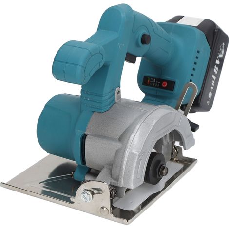 Scie circulaire électrique sans fil 1200 W 18 V, angle de coupe réglable, bouton de verrouillage (1/5)