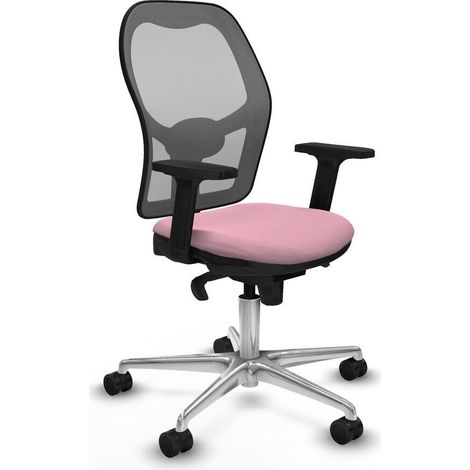 Piqueras y Crespo 2D086N0 Chaise de bureau rose confortable (1/3)