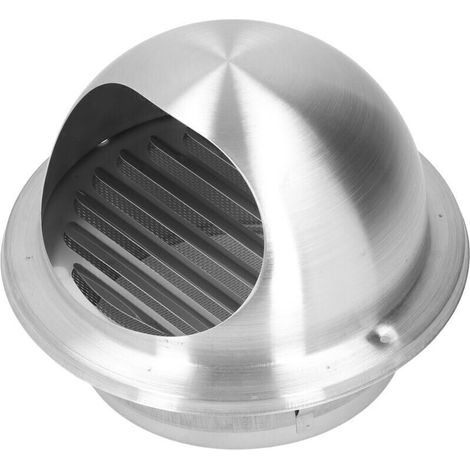 Extracteur Externe en Acier Inoxydable Diamètre 80 mm pour Ventilation de Cuisine Réutilisable Antivent et Antipluie (1/3)