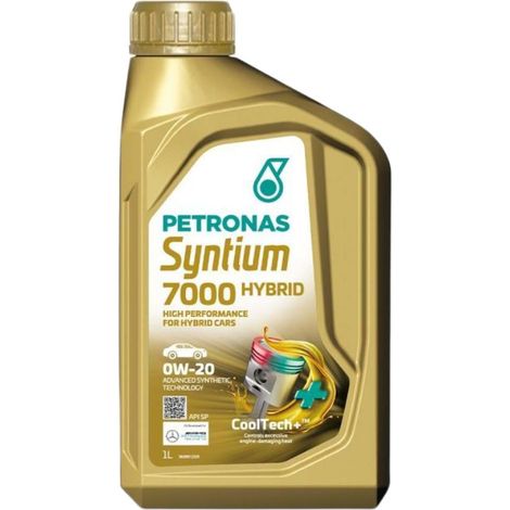 Huile moteur 0W-20 Syntium 7000 hybrid 1L PETRONAS
