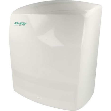 Sèche-mains à air chaud Air-Wolf blanc C 72 avec capteur