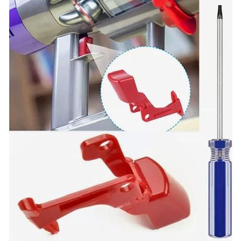 Gâchette remplacement – interrupteur bouton – Dyson V10 / V11 / V15 – amélioré – + tournevis torx T8 – NON compatible V7/V8 (1/5)