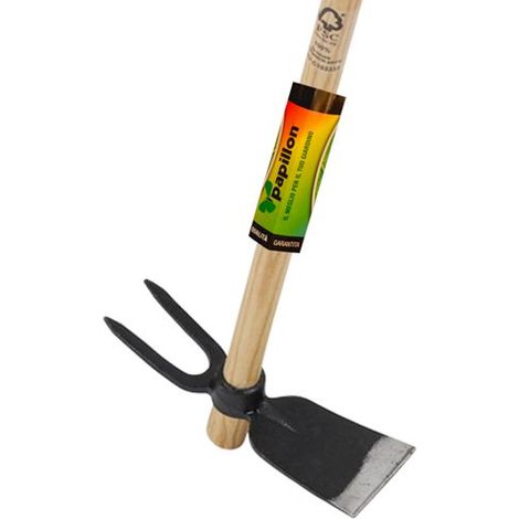 Zappa ZAPPINO FORGIATA QUADRA con MANICO da 110 cm PAPILLON 265x85 mm