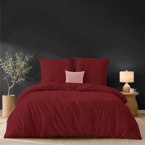 Housse de Couette 200x200 + 2 Taies Oreiller 65x65cm (1/5)
