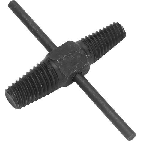 Extracteur de vis cassée 2 embouts dévisseur goujon endommagé 1/2in 3/4in acier vanadium chromé noir double usage tuyauterie robinet (1/5)