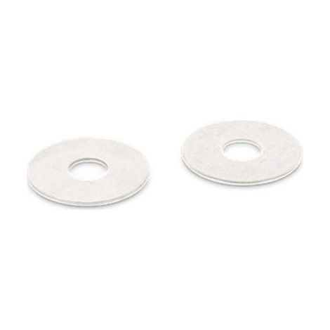 RONDELLES DE CARROSSERIE INOX A4 AISI 316 PLATES EXTRA LARGES -100pcs - dtail : Ø 08 X 30 (1/2)