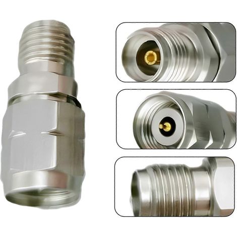 Adaptateur RF CC-33 GHz mâle vers femelle 2,4 mm vers 3,5 mm, connecteur de test de précision MMwave rG (1/5)