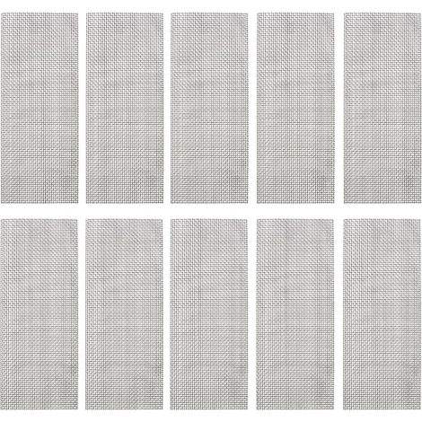 10 Stück Pflanzenmoos Teppichnetz aus Edelstahl Moosnetz für