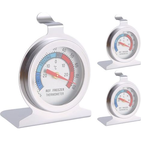 RéFrigéRateur CongéLateur SéRie ThermomèTre Grand Cadran ThermomèTre ThermomèTre de TempéRature pour RéFrigéRateur CongéLateur (1/3)
