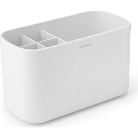 Brabantia ReNew Caddy de Salle de Bain Blanc Compact (1/5)