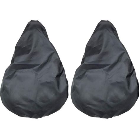 3 unids negro para bolsa de bicicleta impermeable bolsa de almacenamiento agua para asiento de ciclismo cola bolsa trasera bicicleta montaña bicicleta carretera paquetes bicicleta cubierta protectora (1/4)