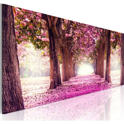 Quadro - Fuchsia giardino - 150x50 (1/4)
