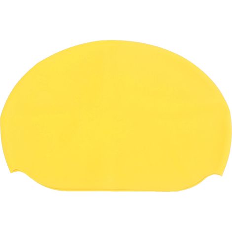 Couvre-casque vélo imperméable en silicone élastique, protection pluie cyclisme, housse jaune (1/5)